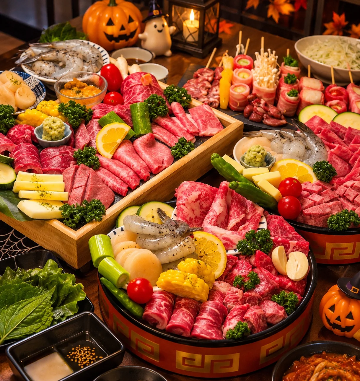 야끼니꾸고점 10월의 마지막 주, 야끼니꾸고점에서 특별한 저녁을 즐기세요!